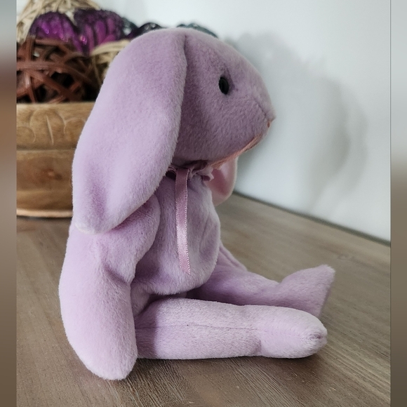 ๐ฐ Ty Beanie Baby Floppity the Bunny Rabbit 1996 โ Vintage, Excellent Cond - Picture 3 of 14